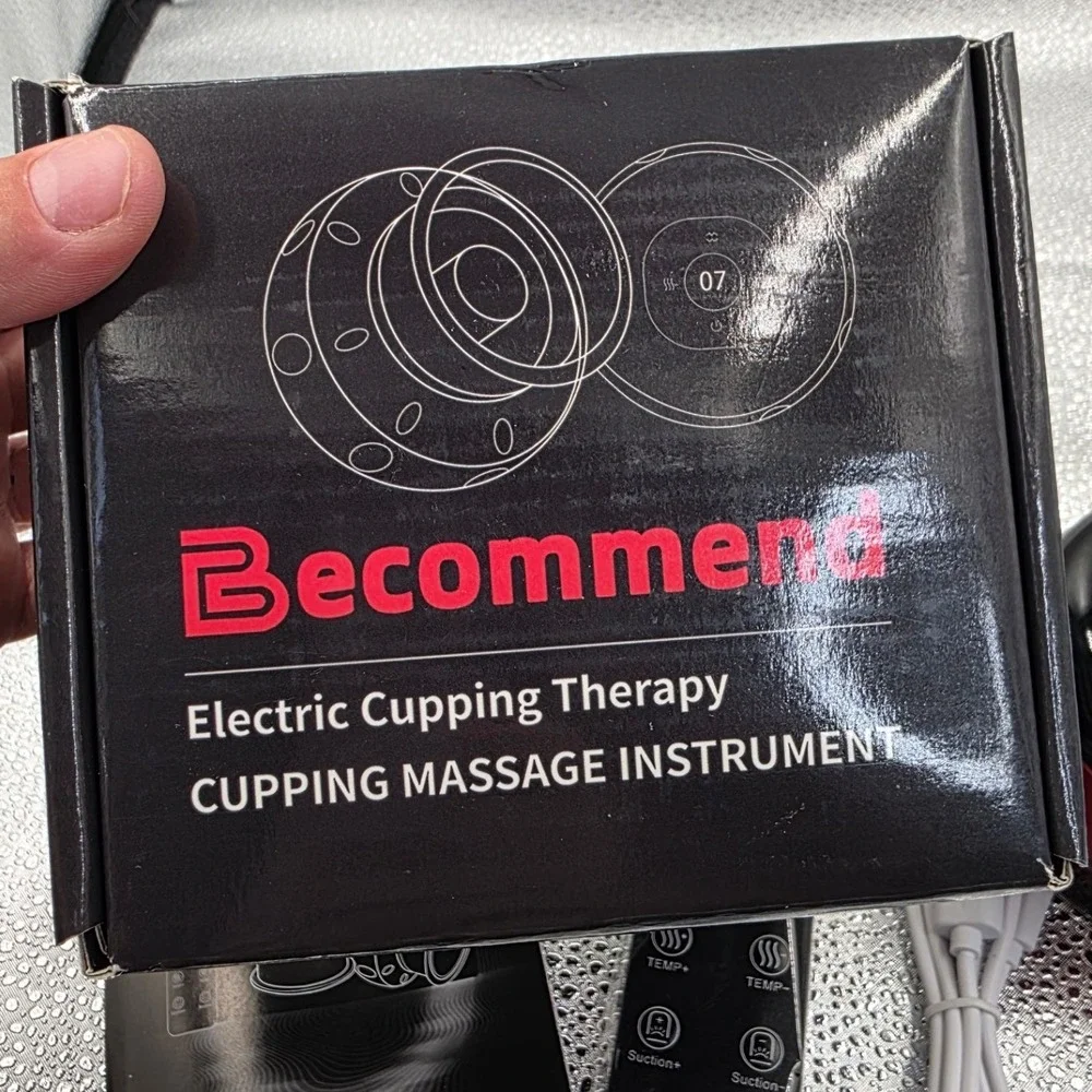 Becommend 5-in-1 Smart Cupping Therapy Massager 20 Levels Heat Suction Remote